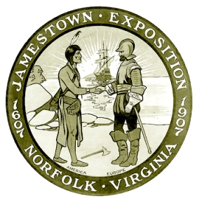Jamestown, Virginia logo 1907